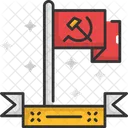 M Communist Flag Communist Flag Flag Icon