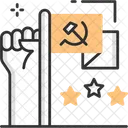 Communist Flag  Icon