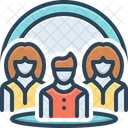 Community Together Human Resource Icon