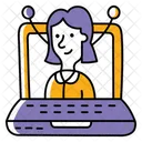 Community Manager Networking Social Network Icon