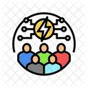 Community Engagement Energy Icon