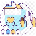 Community Service Charity Icon