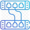 Commutateur De Reseau Icône