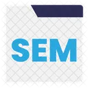 SEO Web Marketing Ícone