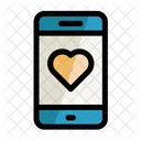 Computadora Portatil Me Gusta Corazon Icono