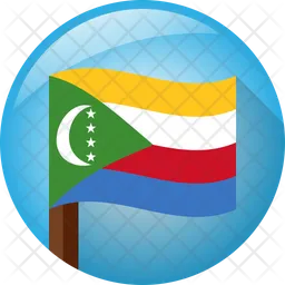 Comores Flag Ícone