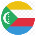 Comoros National Country Icon