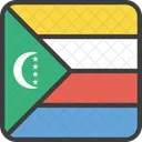Comoros African Country Icon