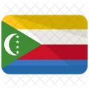 Comoros Flag Country Icon