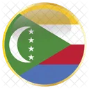 Comoros Comorian Comores Icon
