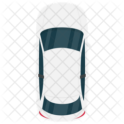 Car Top View Outline icon PNG and SVG Vector Free Download