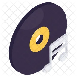 Compact Disc  Icon