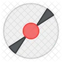 Compact Disc Disk Data Storage Icon