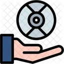 Compact Disc Dvd Cd Icon