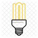 Compact Fluorescent Light Icon