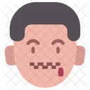 Garoto Emoji Sorridente Ícone