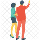 Corporativo Personas Trabajador Icono