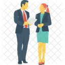 Corporativo Personas Trabajador Icono