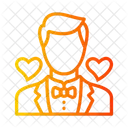 Pareja Romantica Pareja Pareja Carinosa Icon