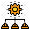 Company Engineer Gear Icon