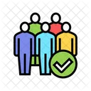 Company Employees Color Icon