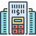 Company Budget Accounting Analysis Icon