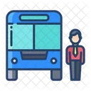 Company Bus Office Bus Service Icon