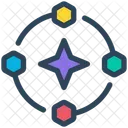 Brand Identity Chain Icon