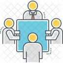 Company Meeting  Icon