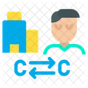 Cc Company Business Icon