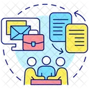Company wide messaging  Icon