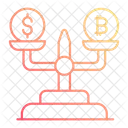 Comparacao Bitcoin Comparar Ícone