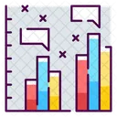 Comparacao De Graficos Analises Analises Ícone