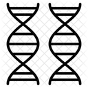 Comparacao Genetica Pesquisa DNA Ícone