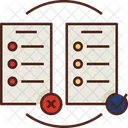 Comparar Comparacion Prueba Icono