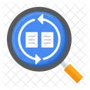 Comparative Analytics File Sharing File Transfer Icon