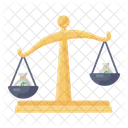 Unbalanced Money Unbalanced Scale Unbalanced Cash Icon