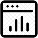 막대 차트 그래프 아이콘