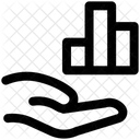 막대 차트 그래프 아이콘