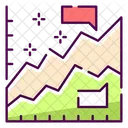 Comparison Graph Statistics Analysis Icon