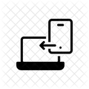 Compartilhamento De Arquivos Transferencia De Dados Celular Icon
