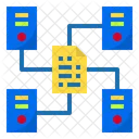 Compartilhamento De Dados Internet Digital Ícone