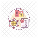 Compartilhamento de dados e privacidade  Ícone