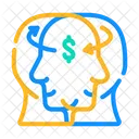 Compartilhamento de ideias de negócios  Ícone