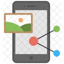 Social Midia Compartilhamento Ícone