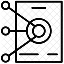 Compartilhamento De Rede Conexoes De Rede Networking Ícone
