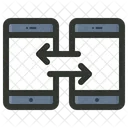Compartilhamento Mobilidade Sincronizacao Icon
