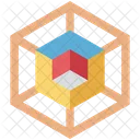 Forma Geometrica Caixa Ícone