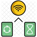 Compartilhar Conexao Sem Fio Wifi Icon