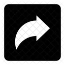 Flecha Compartir Archivos Red Icon